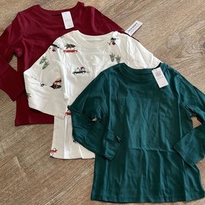 Old Navy Toddler Girls Christmas Shirts